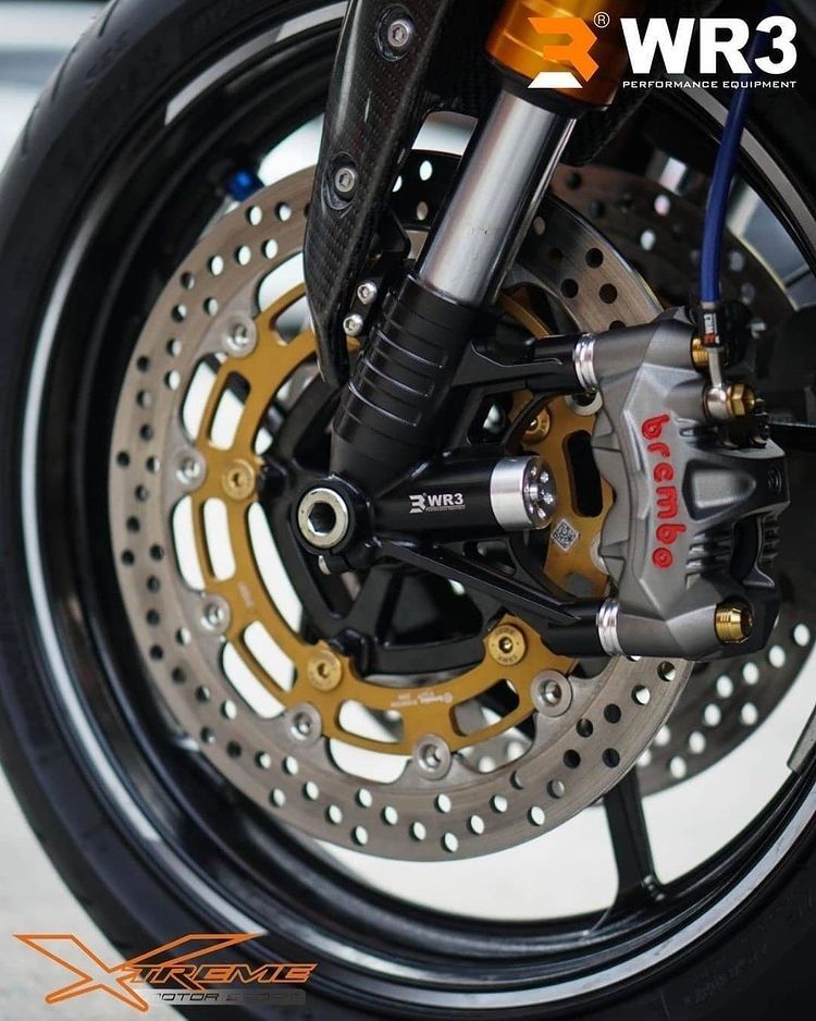 Webike | WR3 ダブルアールスリー フロントフォークボトム ZX-25R(WR3