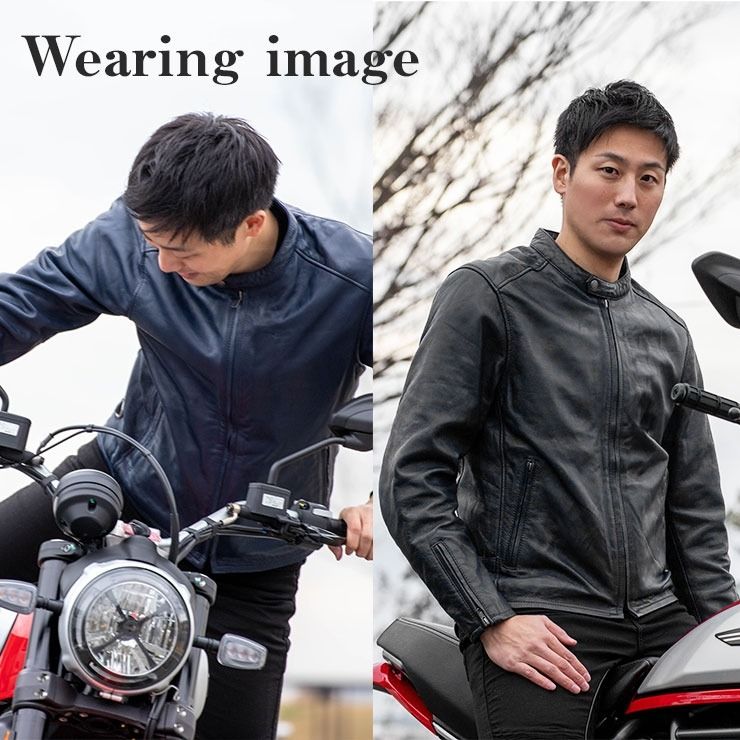 Webike | DEGNER デグナー シングル ライダース ジャケット(22SJ-3