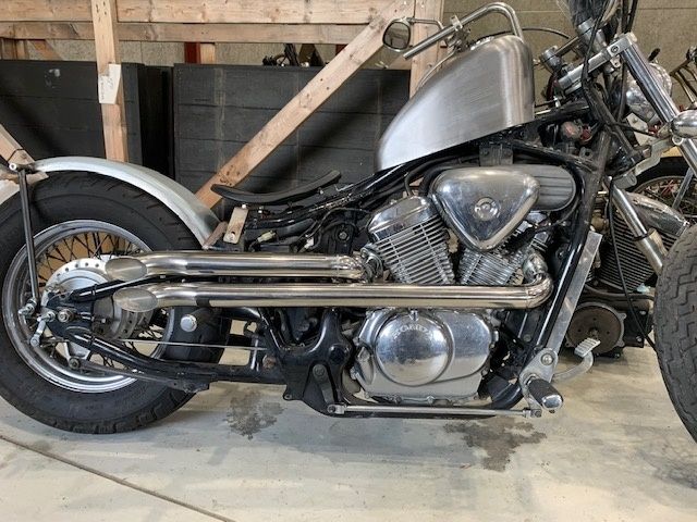 Webike | 部品屋K&W サイレンサー付き ショットガンマフラー