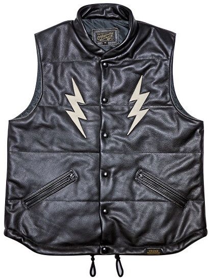 Webike | Vin＆Age ヴィンアンドエイジ NAUGHTY レザーベスト(VLJ7