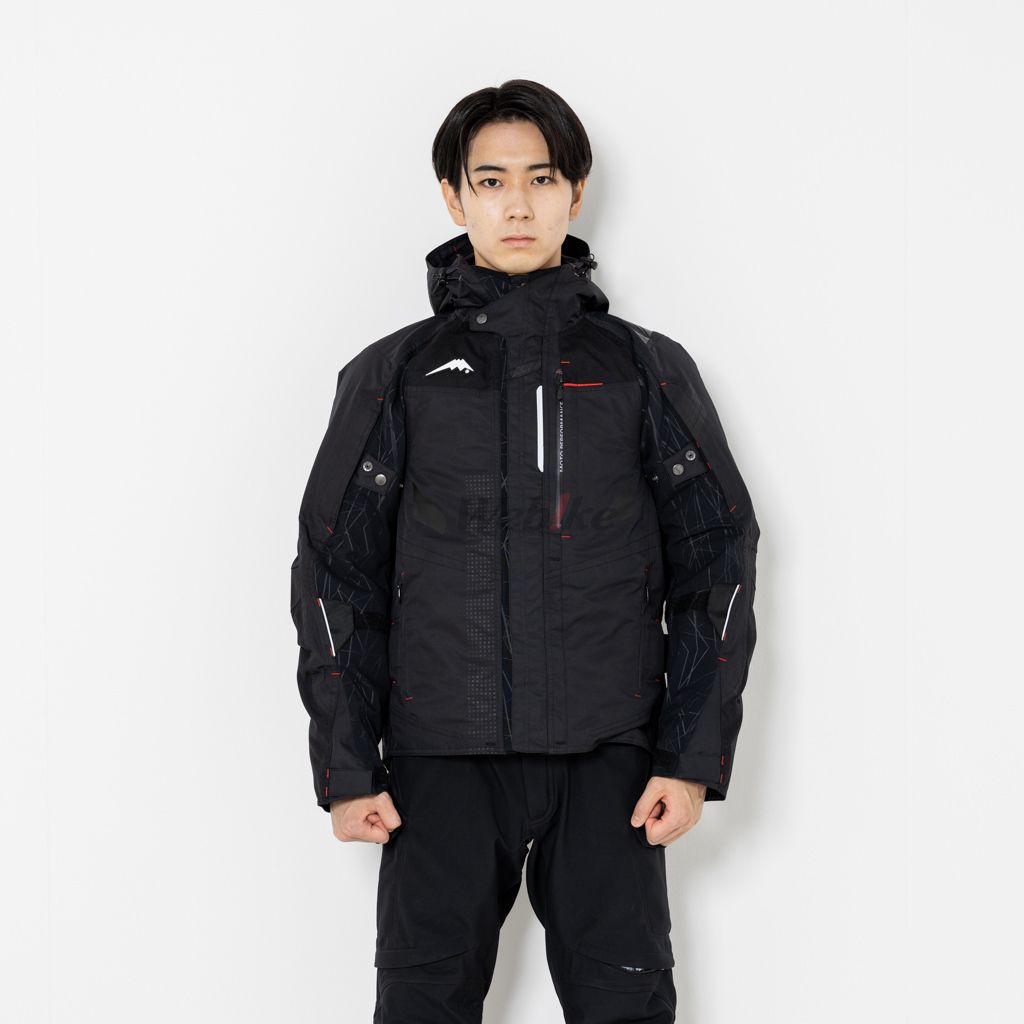 Webike | KUSHITANI クシタニ アロフトフードジャケット(K-2846-BK-M