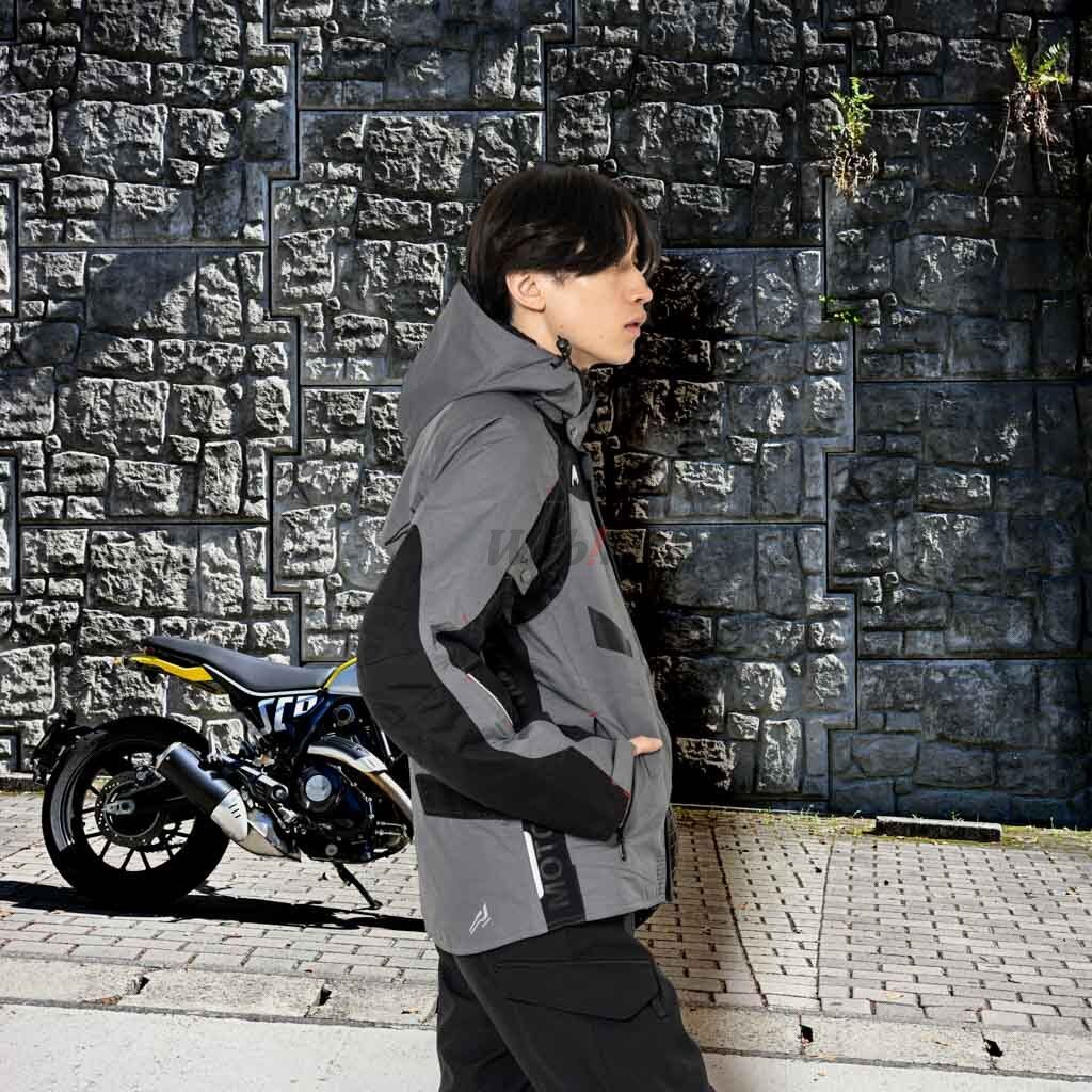 Webike | KUSHITANI クシタニ アロフトフードジャケット(K-2846-GY-M