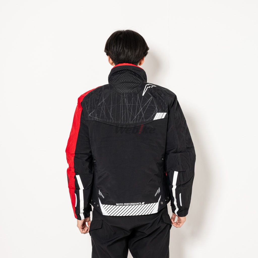 Webike | KUSHITANI クシタニ アキュートジャケット(K-2848-BK/RD-M