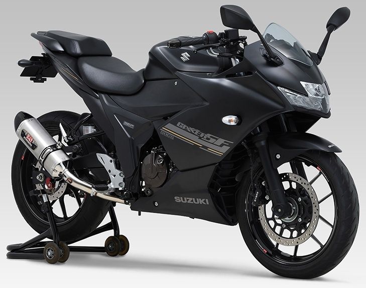 Webike | YOSHIMURA ヨシムラ 機械曲R-77Sサイクロン カーボンエンド