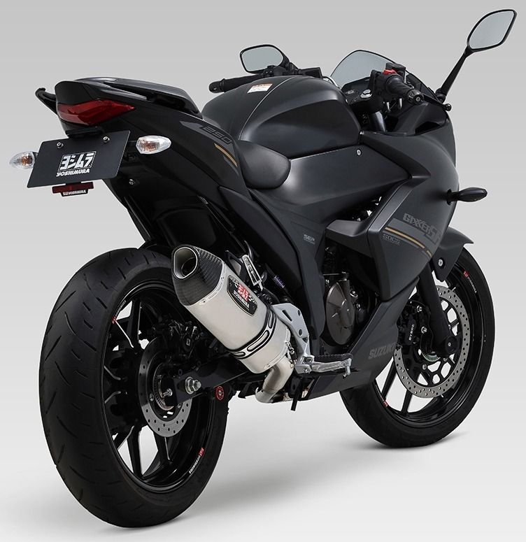 Webike | YOSHIMURA ヨシムラ 機械曲R-77Sサイクロン カーボンエンド