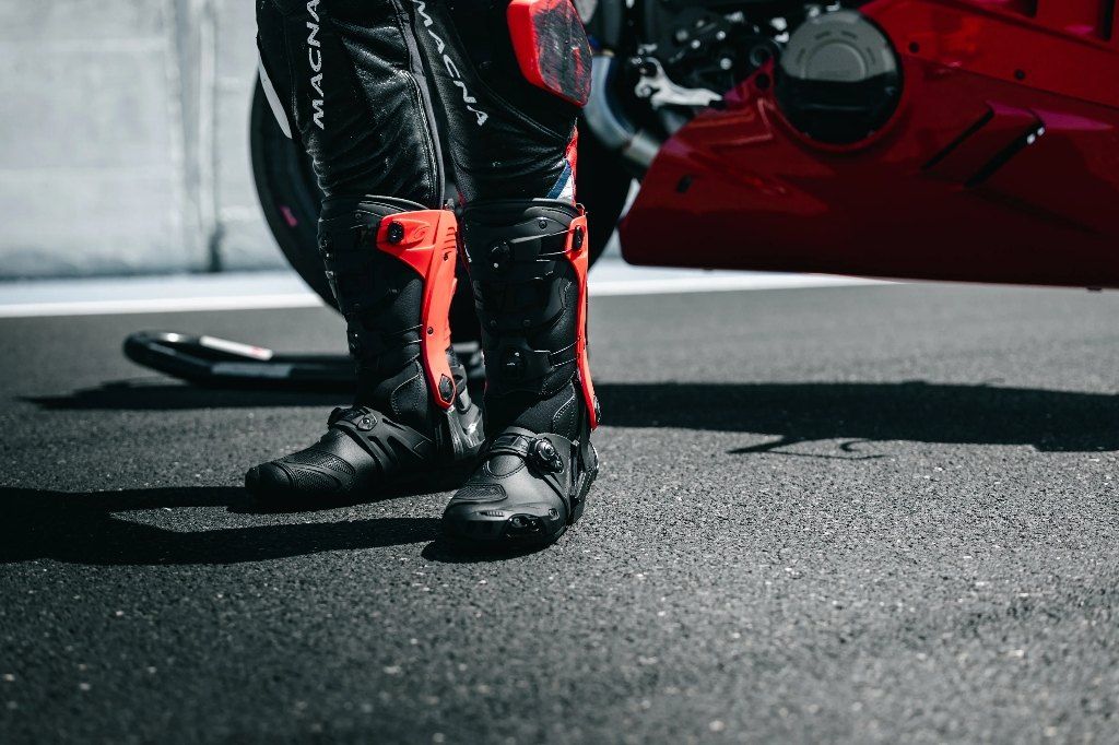 Webike | SIDI シディー REX［レックス ブラック×レッド］レーシング