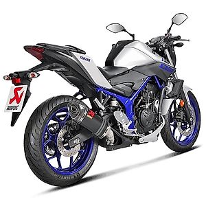 YZF-R3に適合する｜スリップオンマフラー AKRAPOVIC（アクラポビッチ