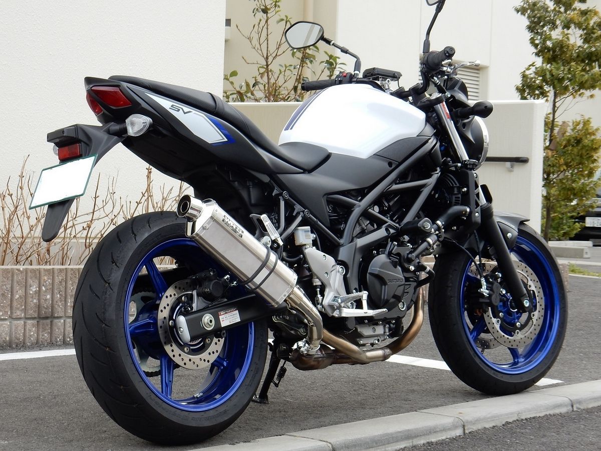 Webike | WR'S ダブルアールズ ST-OVALタイプ スリップオンマフラー