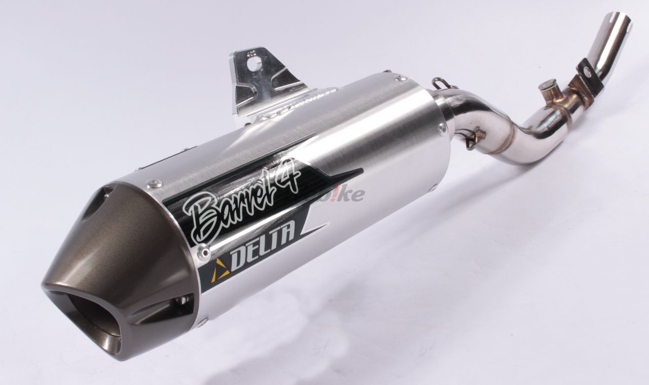 Webike | DELTA デルタ バレル4-S(JMCA)サイレンサー KLX125(F3821