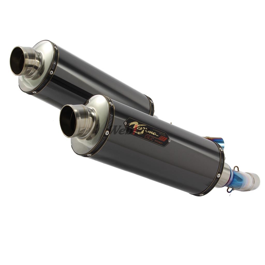 Webike | NOJIMA ノジマ DLC-TITAN スリップオンマフラー ツイン