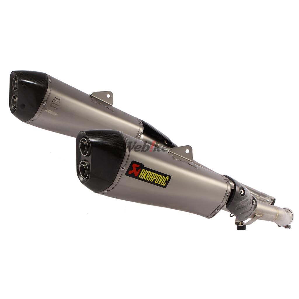 Webike | AKRAPOVIC アクラポビッチ e1仕様スリップオンラインマフラー