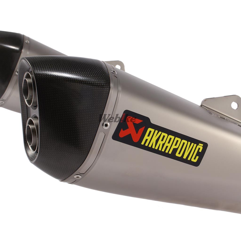Webike | AKRAPOVIC アクラポビッチ e1仕様スリップオンラインマフラー