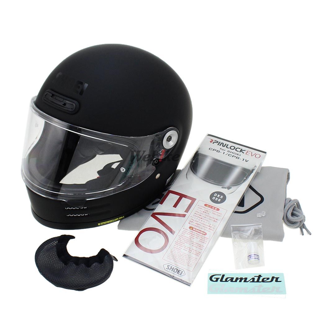Webike | SHOEI ショウエイ Glamster［グラムスター マットブラック
