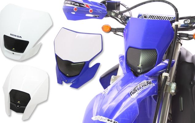 Webike | ZETA ジータ Z-CARBON ヘッドライトエリミネーター WR250R