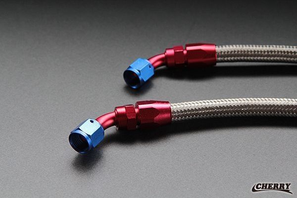 Webike | CHERRY チェリー 社外オイルクーラー用ステンメッシュホース