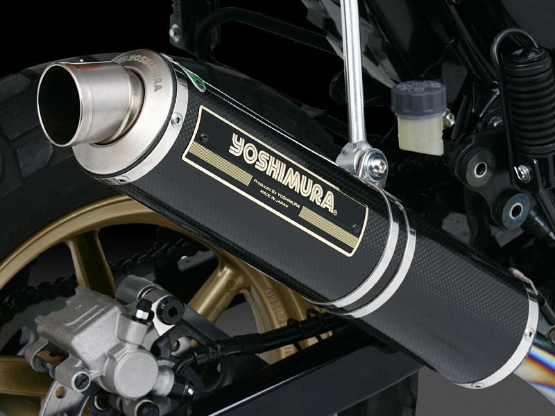 Webike | YOSHIMURA ヨシムラ 手曲チタンサイクロン エイプ100(110-406