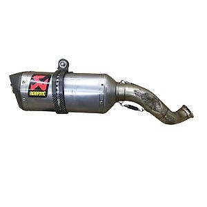 AKRAPOVIC:アクラポビッチ中古パーツスリップオンマフラーの出品中の