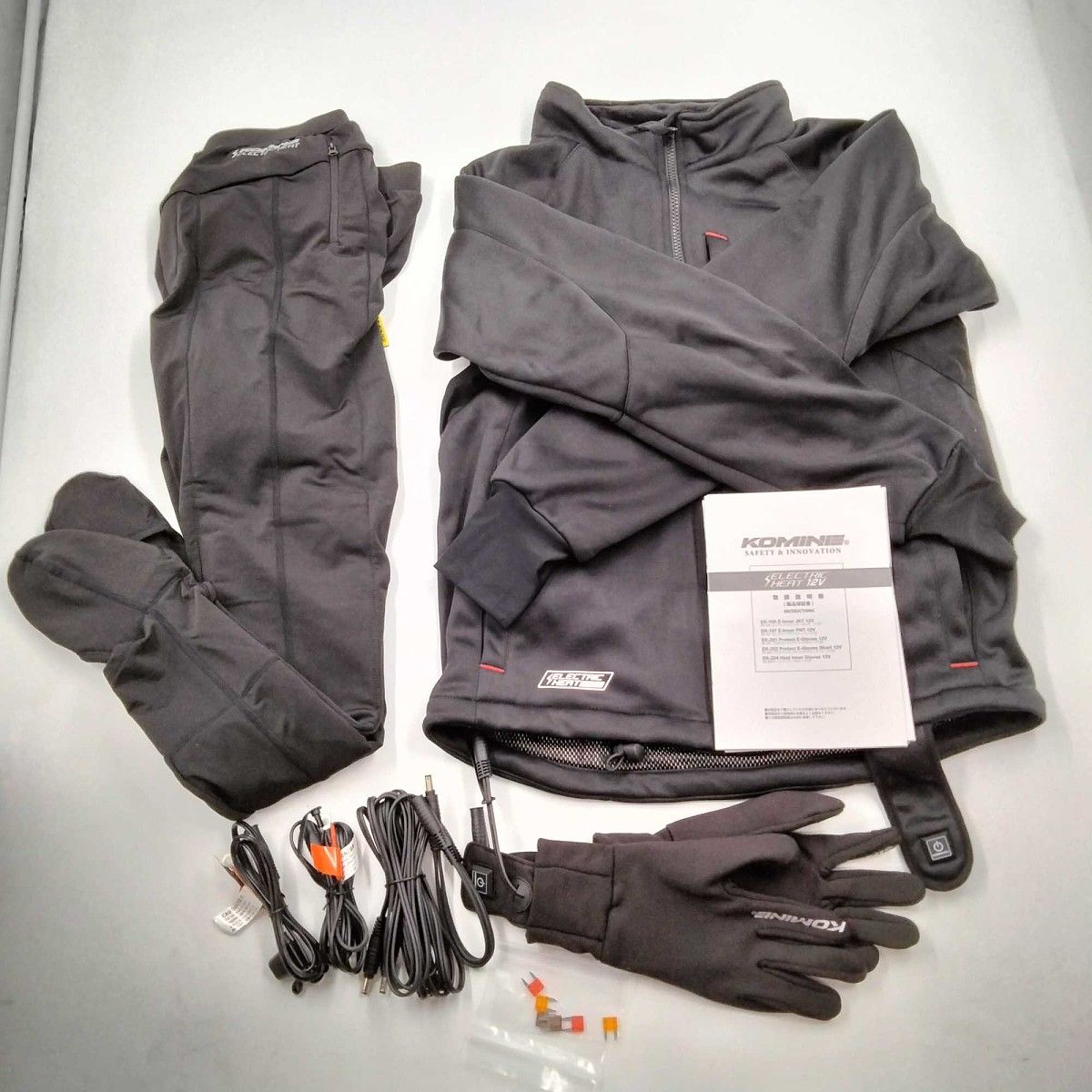 ウェビックガレージセール | KOMINE EK-106電熱ジャケット＋EK-113電熱