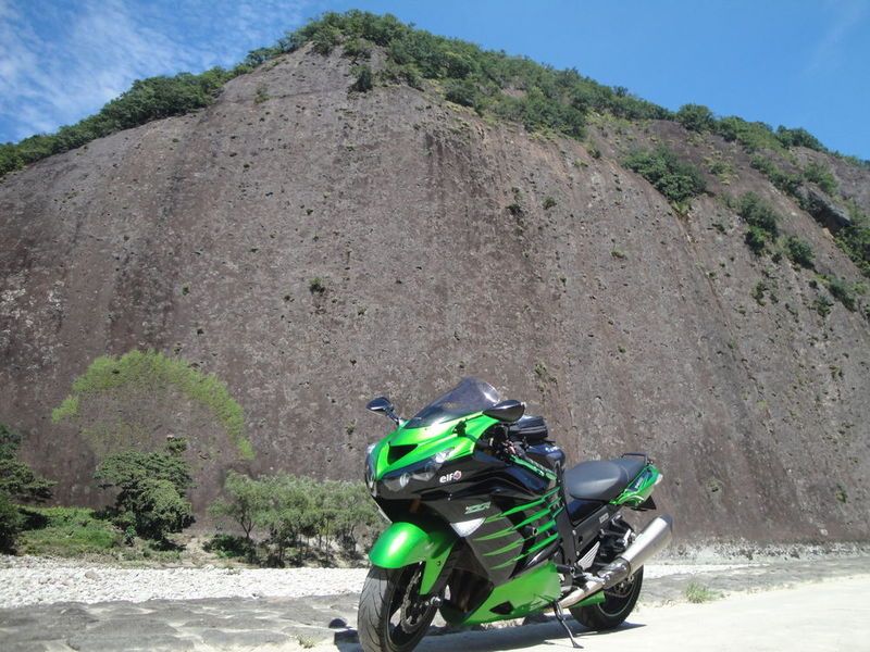 KAWASAKI ZX-14R「ー南紀ー 日本のエアーズロック ~古座川