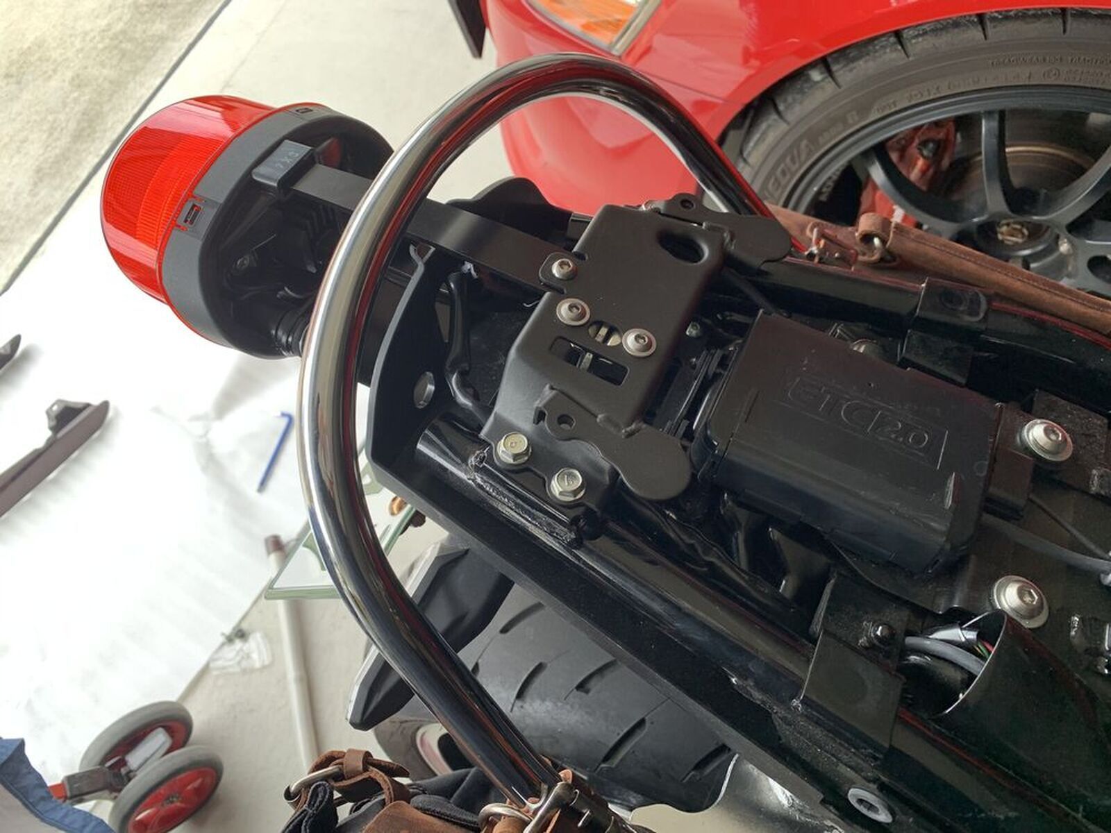 KAWASAKI Z900RS「ロングテールカウル化とテールランプ(ウインカーと