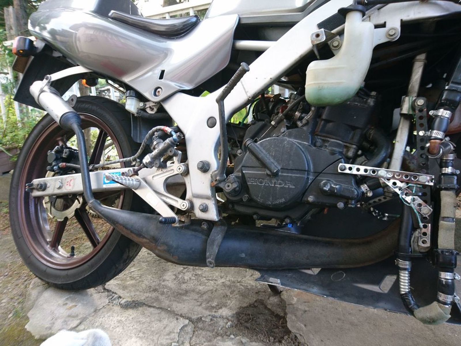 HONDA NS-1「NS-1にNSRチャンバー装着！」 | ウェビックコミュニティ