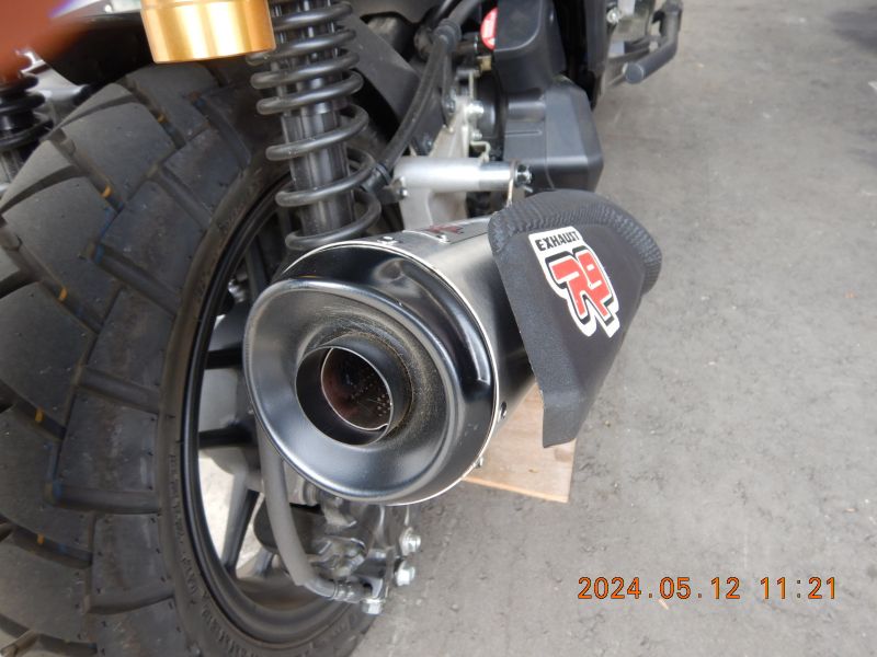 ホンダ ADV160 R9 Exhaust:アールナインエキゾースト 口コミ・動画