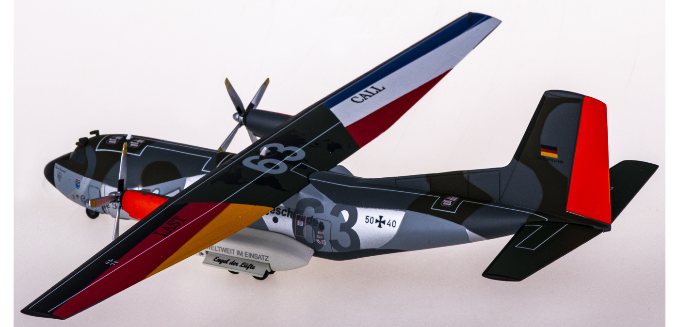 571562 Luftwaffe 德国联邦国防军空军Transall C-160 50+40 Herpa 1