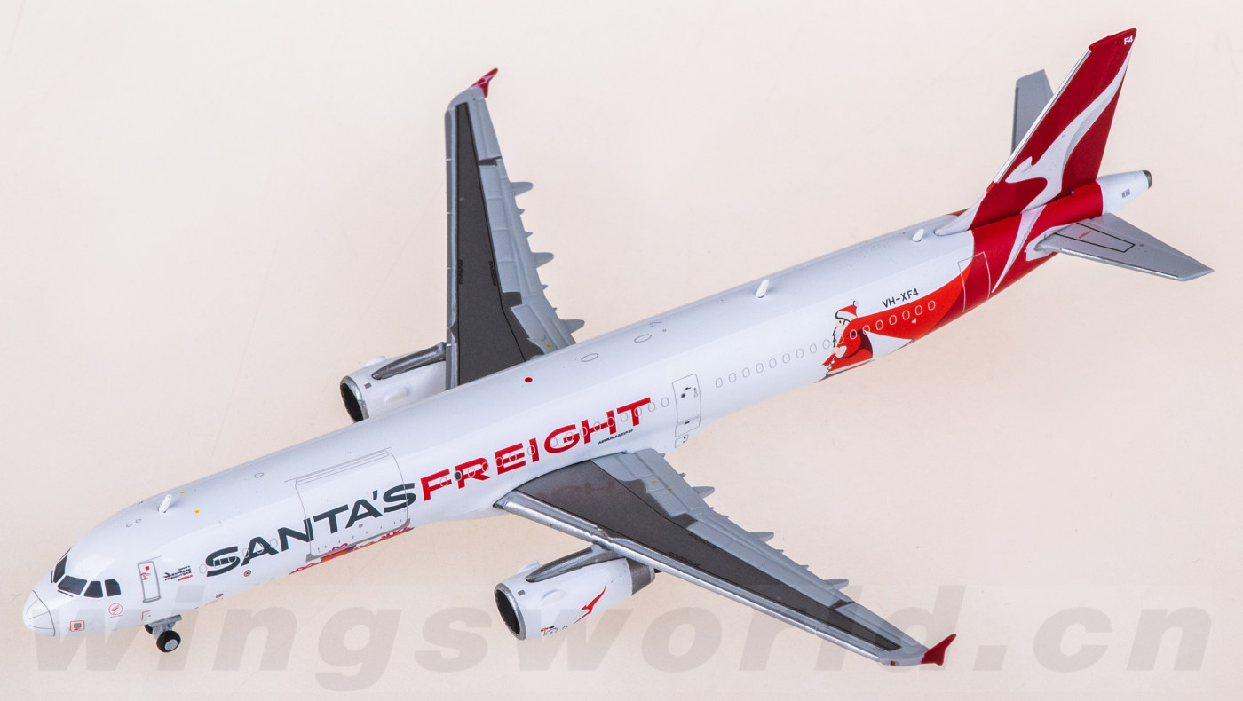 XX40613 Qantas Airbus A321P2F VH-XF4 JC Wings 1:400 -飞机模型世界