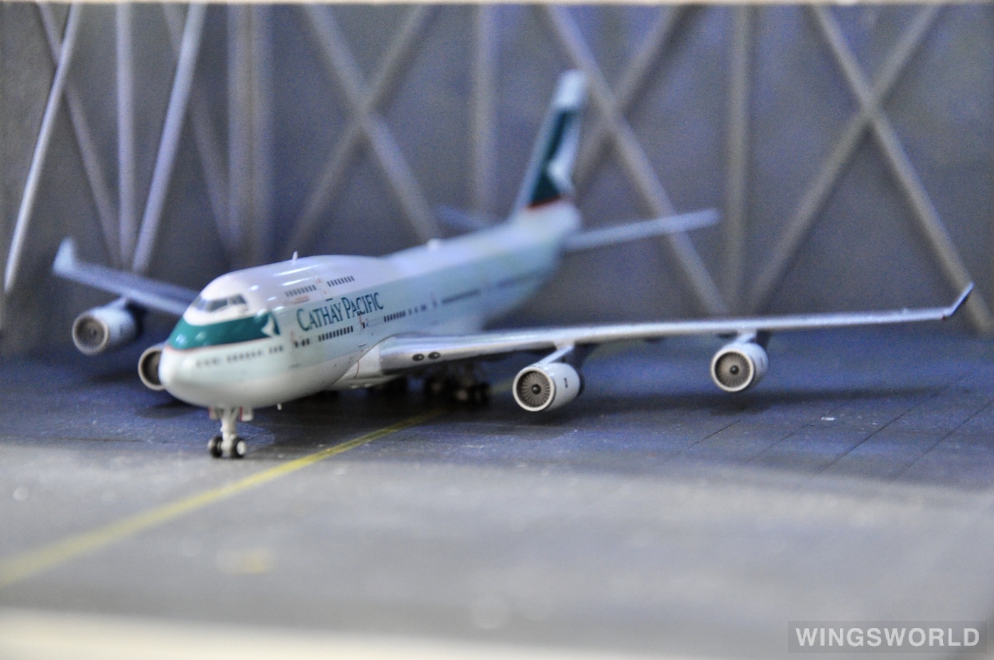 CX Cathay Pacific B747-400 B-HUI 3色 CX Cathay Pacific B747-400 B