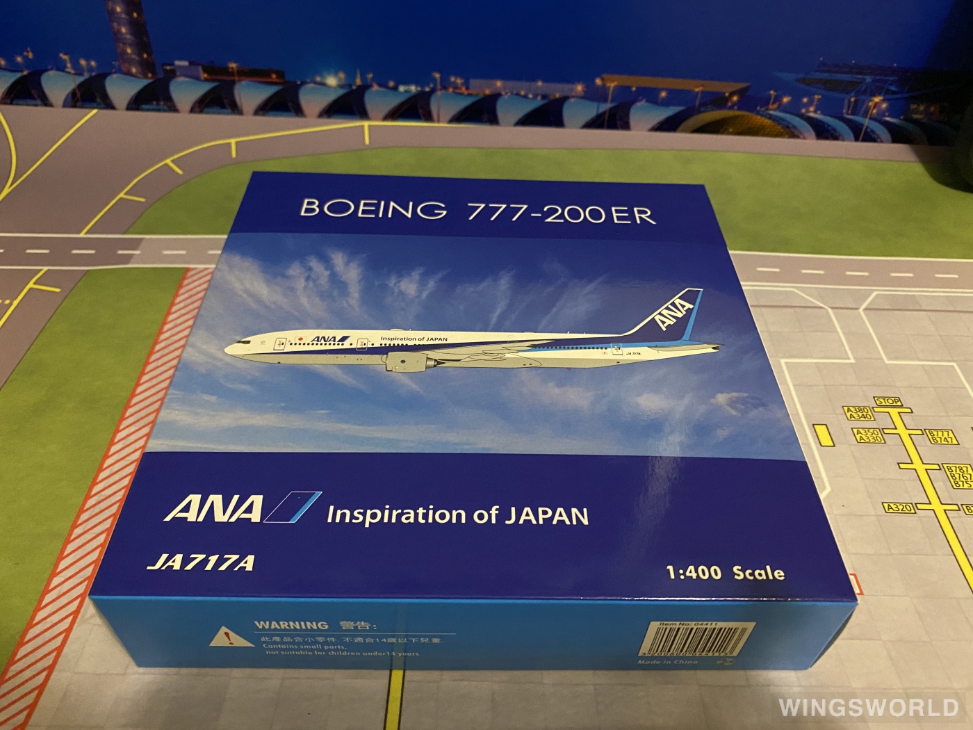Phoenix 1:400 Boeing 777-200ER ANA 全日空PH04411 JA717A 的照片作者