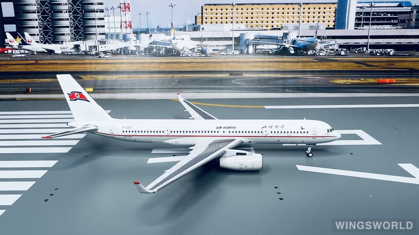 Pandamodel 1:400 Tupolev Tu-204 Air Koryo 朝鲜高丽航空202119 P-633