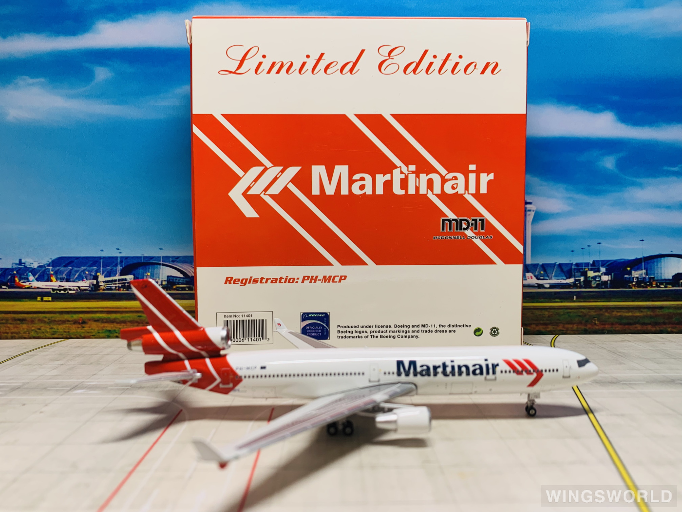 Phoenix 1:400 McDonnell Douglas MD-11 Martinair 马丁航空PH11401 PH