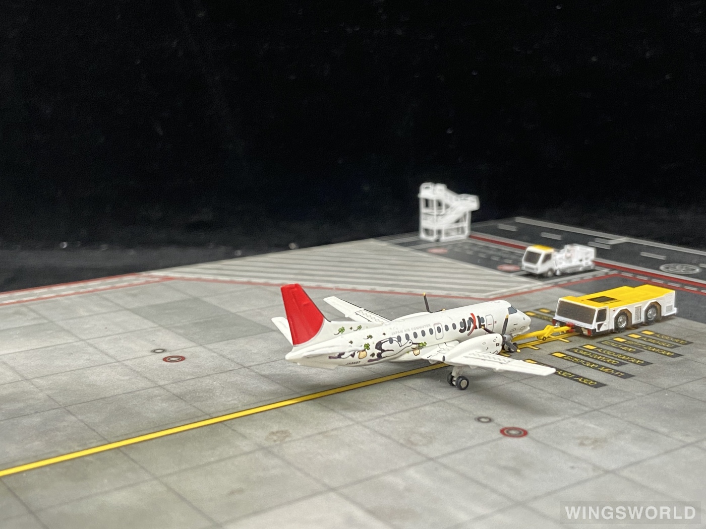 JC Wings 1:400 Saab 340 Japan Air Commuter JC4076 JA8887 的照片