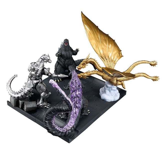 ゴジラ『DESKTOP MONSTER collective Vol.1』小物収納機能を備えた6種