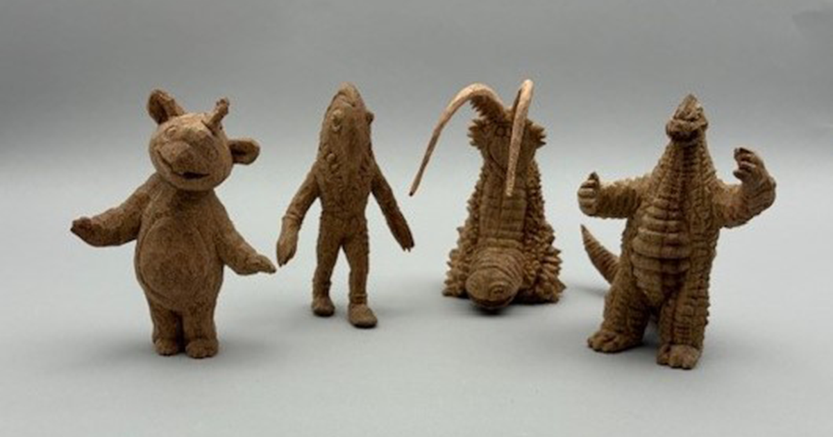 ガシャポン「はしもとみおのウルトラ怪獣彫ってみた。03」公開