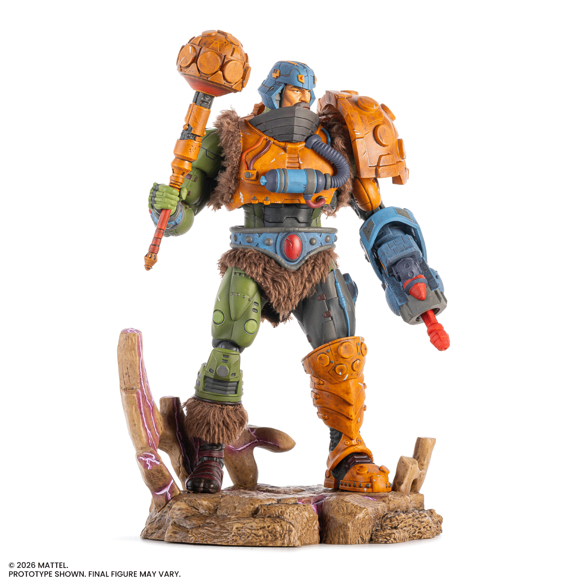 MONDO「MOTU200X - ヒーマン」1/12スケールアクションフィギュア 細部