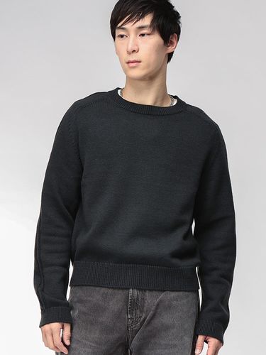 DIESEL (ディーゼル) ニット 長袖 スキッパーカラー セーター