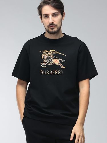 BURBERRY (バーバリー) デイジーロゴ クルーネック 半袖 Tシャツ