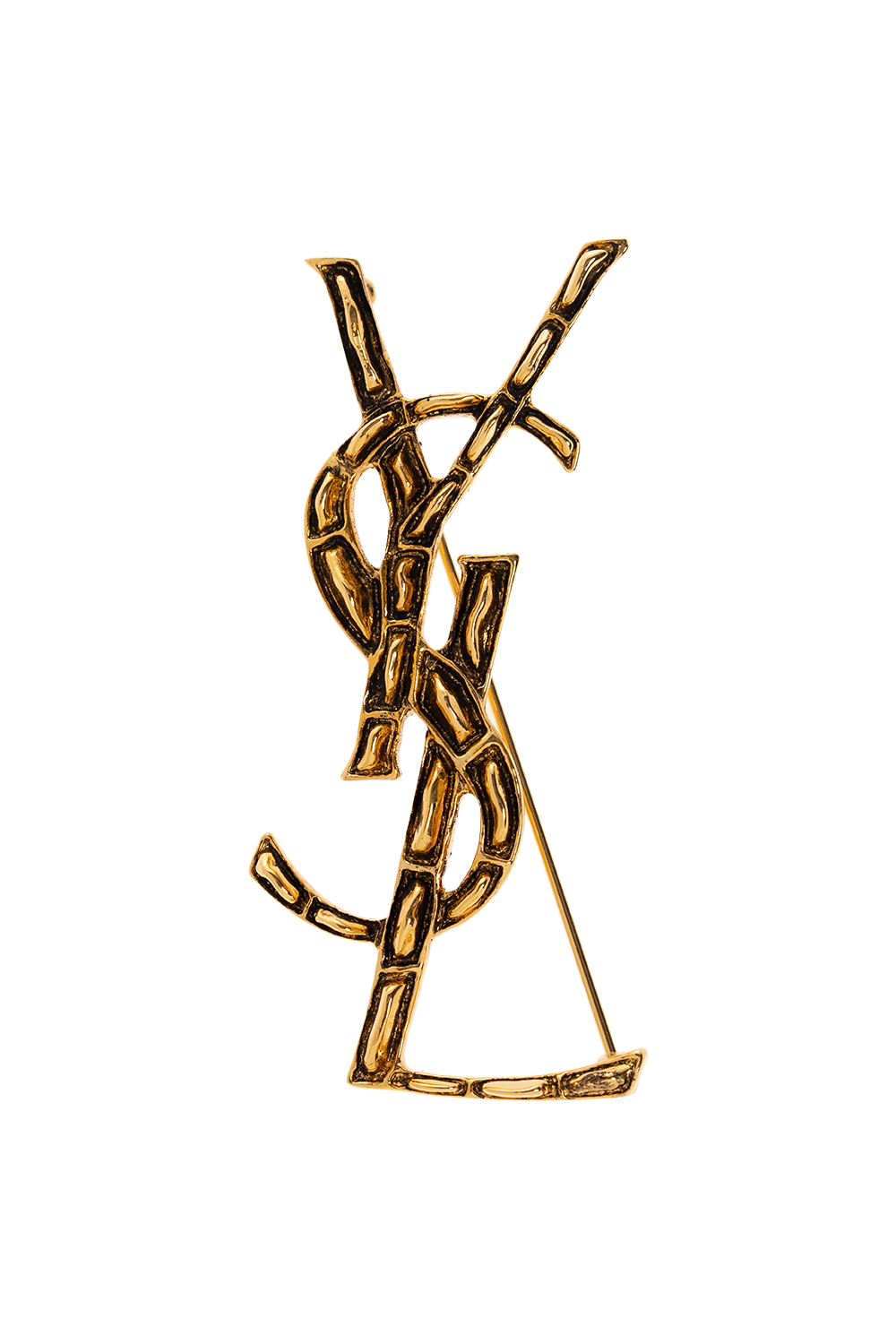 Saint Laurent Logo brooch | Women's | Vitkac