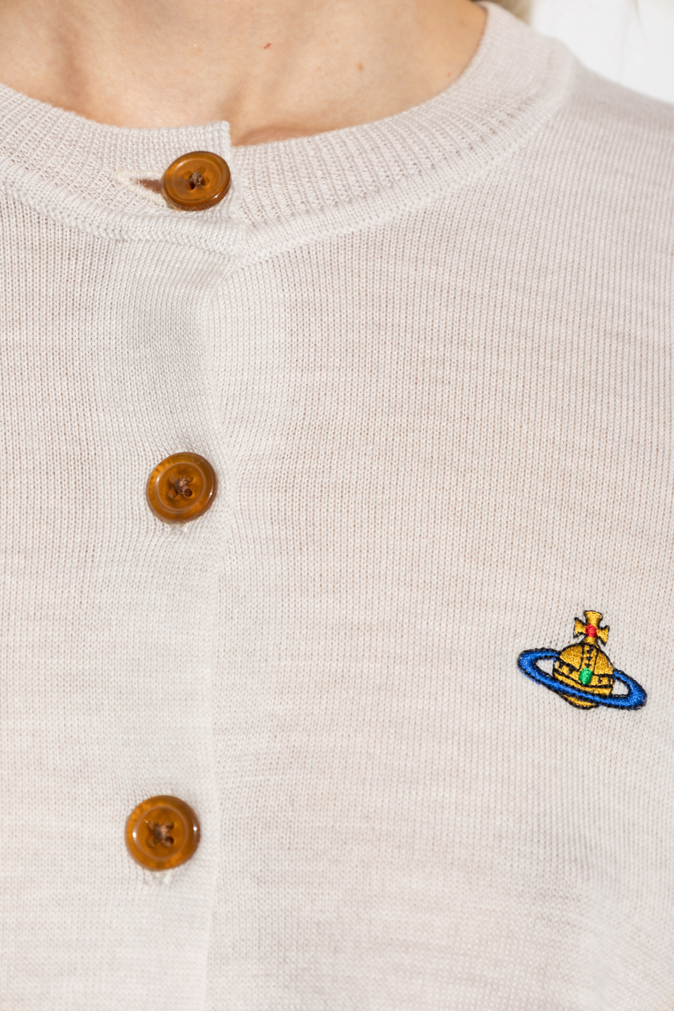 Cream Wool cardigan Vivienne Westwood - Vitkac Denmark
