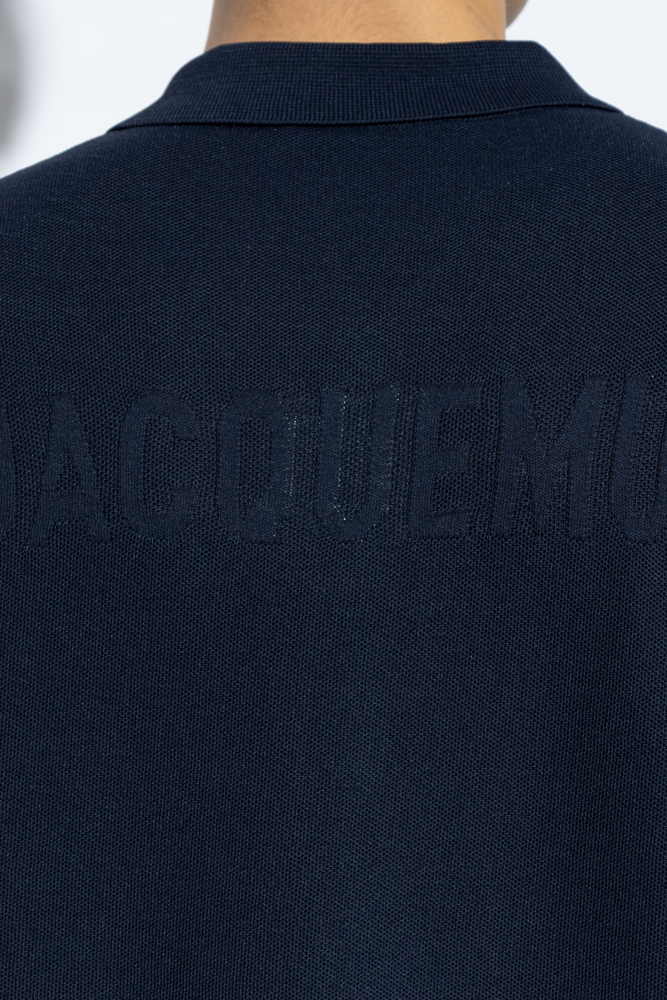 Navy blue Polo Maille Jacquemus - Vitkac KR