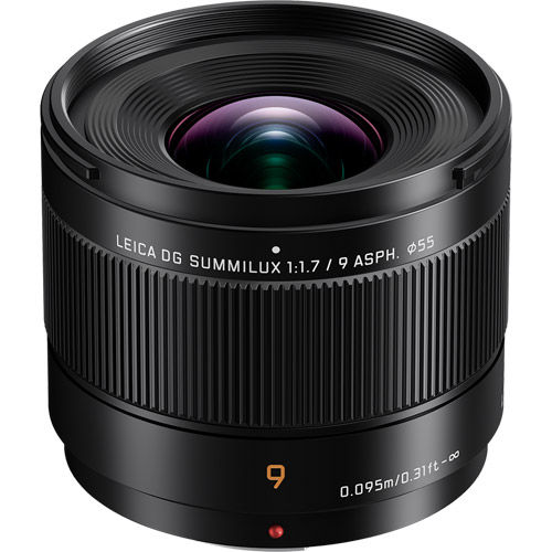 Panasonic Leica DG Summilux 9mm f/1.7 ASPH Lens HX09 Micro Four