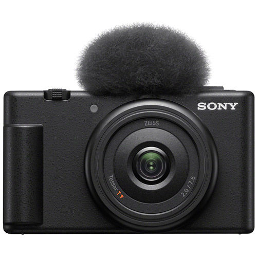 Sony ZV-1F Black ZV1F/B Digital Point & Shoots Standard - Vistek