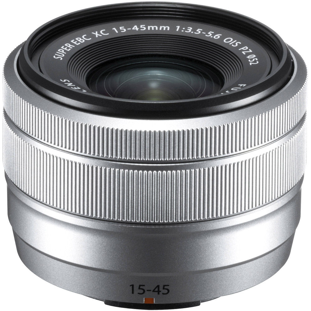 Fujifilm Fujinon XC 15-45mm f/3.5-5.6 OIS PZ Silver Lens 600019784