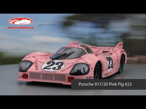 WERK83 1:18 Porsche 917/20 Pink Pig #23 24h LeMans 1971 Kauhsen