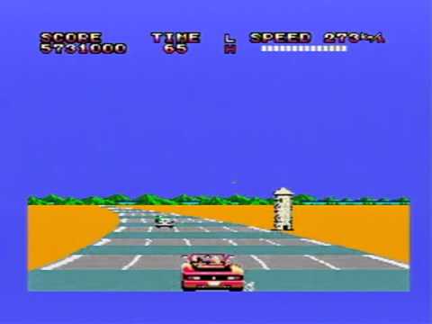 セガ「アウトラン」チラシ/SEGA 