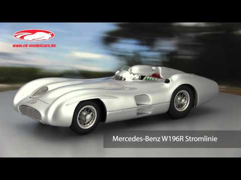 CMC 1:18 メルセデスベンツW196R年1955分の1954銀 の合理化 M-127
