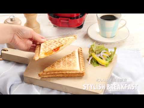 BOE132-YE ポケモン ホットサンドメーカー ダブル イエロー BRUNO