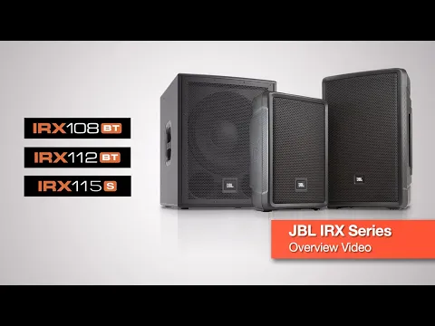 JBL IRX108BT | Powered 8” Portable Speaker with Bluetooth®