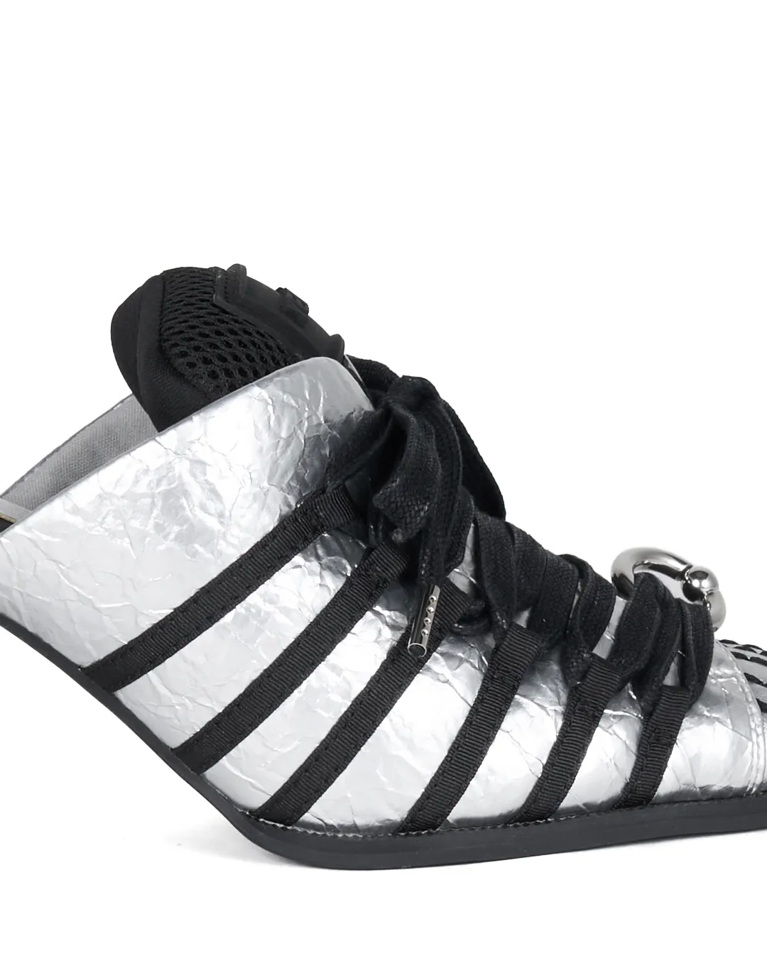 YELLO / STEEL SNEAKER MULES